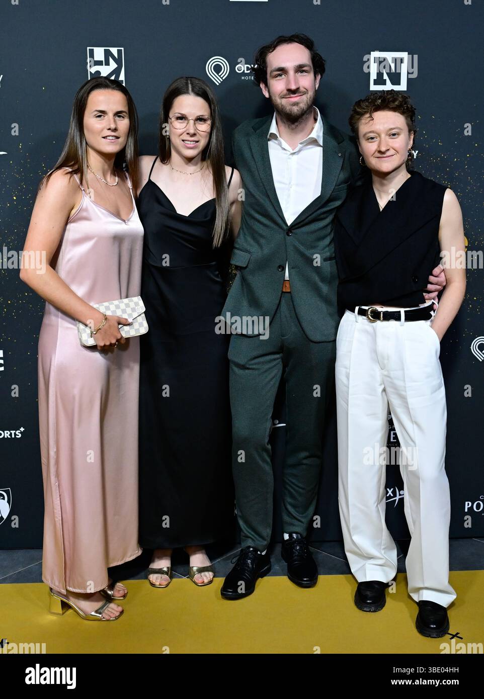 Anversa, Belgio. 26 maggio 2025. Ospiti ritratti durante i Pro League Awards 2025, per i migliori giocatori della 1a e 2a divisione dei campionati belgi di calcio 2024 2025, lunedì 26 maggio 2025 ad Anversa. BELGA PHOTO Credit: Belga News Agency/Alamy Live News Foto Stock