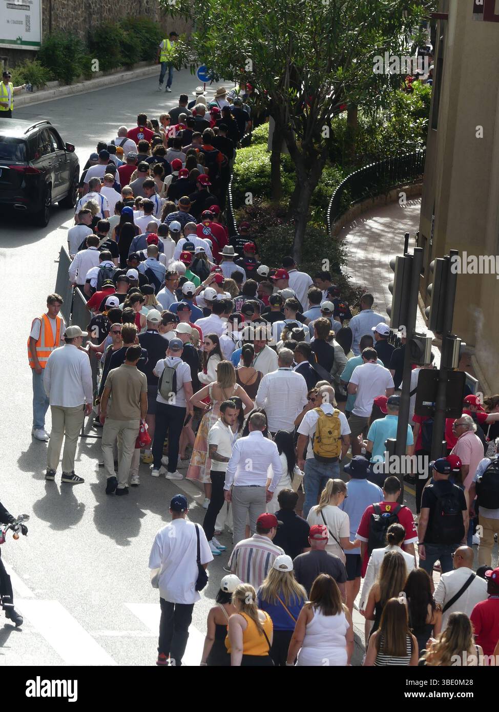 26 maggio 2025, Monaco, Francia, Stati Uniti: Monaco (fr), 05/25/2025- gp/forma1/ sport- il gran premio di monaco è la gara più tradizionale e più importante del calendario di formula 1. Tradizionalmente si svolge nell'ultimo fine settimana di maggio, su un circuito stradale di monte carlo, monaco, ed è lungo 3.337 metri (il più piccolo di tutti i gps presenti sul calendario), che richiede molta precisione da parte dei piloti, a causa di un gran numero di curve e della stretta larghezza delle strade che formano il percorso, questa domenica 25 maggio 2025. (Credit Image: © Julia Mineeva/TheNEWS2 via ZUMA Press Wire) SOLO PER USO EDITORIALE! Non per Foto Stock