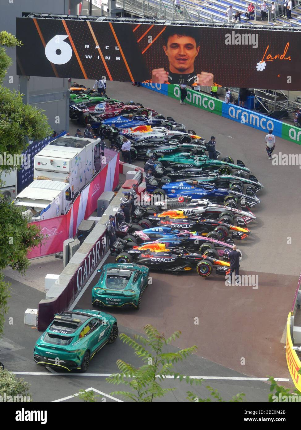 26 maggio 2025, Monaco, Francia, Stati Uniti: Monaco (fr), 05/25/2025- gp/forma1/ sport- il gran premio di monaco è la gara più tradizionale e più importante del calendario di formula 1. Tradizionalmente si svolge nell'ultimo fine settimana di maggio, su un circuito stradale di monte carlo, monaco, ed è lungo 3.337 metri (il più piccolo di tutti i gps presenti sul calendario), che richiede molta precisione da parte dei piloti, a causa di un gran numero di curve e della stretta larghezza delle strade che formano il percorso, questa domenica 25 maggio 2025. (Credit Image: © Julia Mineeva/TheNEWS2 via ZUMA Press Wire) SOLO PER USO EDITORIALE! Non per Foto Stock