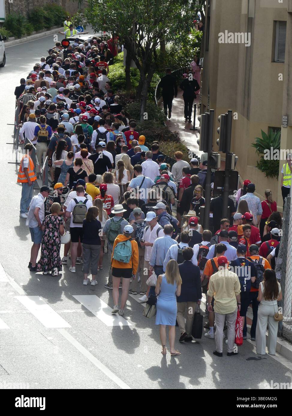 26 maggio 2025, Monaco, Francia, Stati Uniti: Monaco (fr), 05/25/2025- gp/forma1/ sport- il gran premio di monaco è la gara più tradizionale e più importante del calendario di formula 1. Tradizionalmente si svolge nell'ultimo fine settimana di maggio, su un circuito stradale di monte carlo, monaco, ed è lungo 3.337 metri (il più piccolo di tutti i gps presenti sul calendario), che richiede molta precisione da parte dei piloti, a causa di un gran numero di curve e della stretta larghezza delle strade che formano il percorso, questa domenica 25 maggio 2025. (Credit Image: © Julia Mineeva/TheNEWS2 via ZUMA Press Wire) SOLO PER USO EDITORIALE! Non per Foto Stock