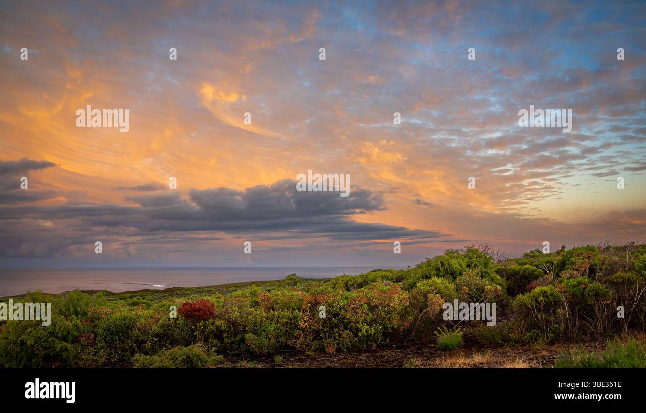 Alba a Redgate Beach, Australia sud-occidentale Foto Stock