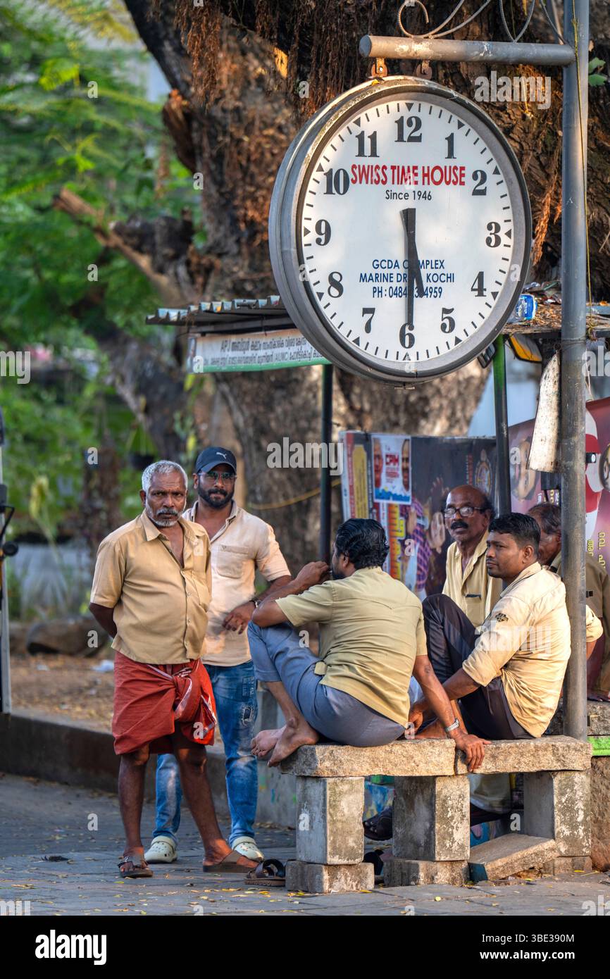 India, Kerala, Kochi Foto Stock