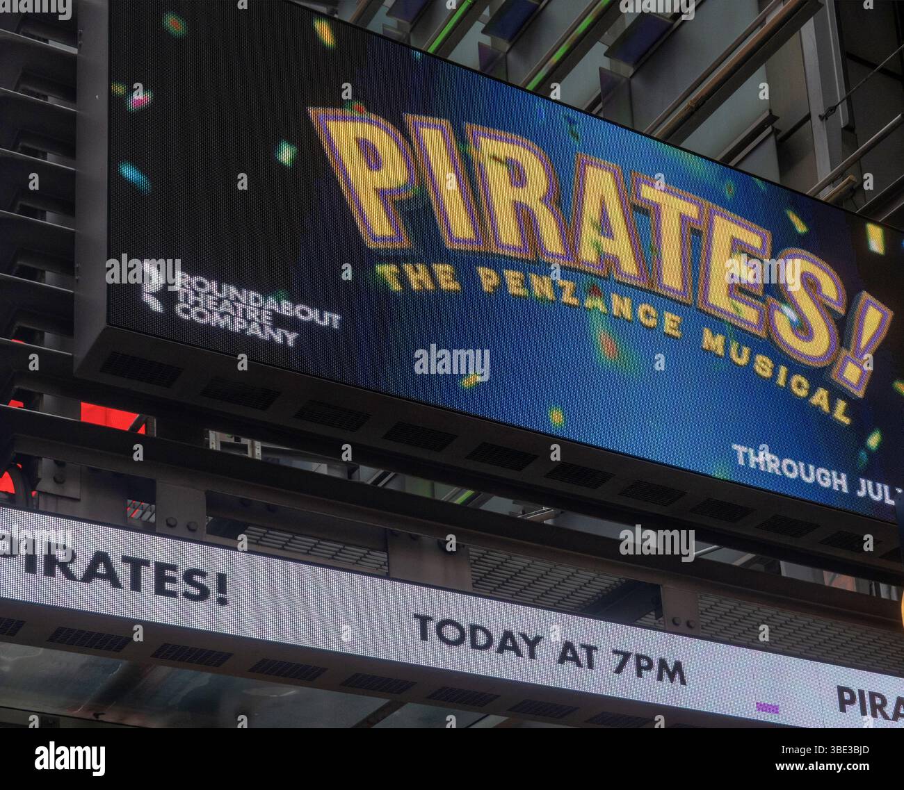 Pirates The Penzance musical a Broadway a Manhattan New York Foto Stock
