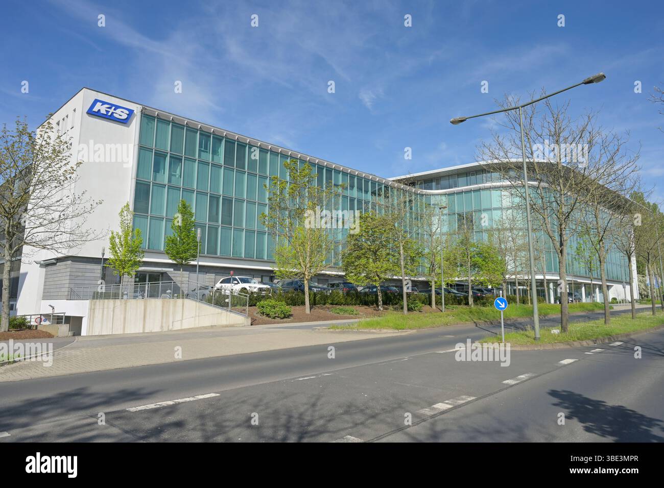 K+S Aktiengesellschaft, Bertha-von-Suttner-Straße, Kassel, Assia, Germania Foto Stock