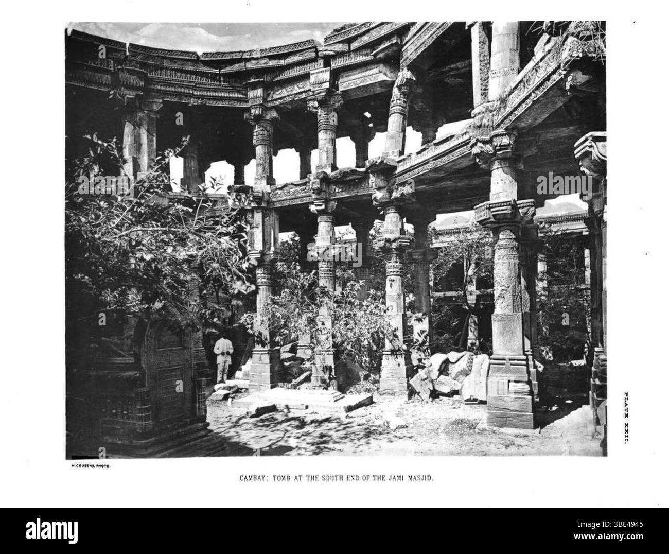 Jami Masjid Khambhat 6. Foto Stock