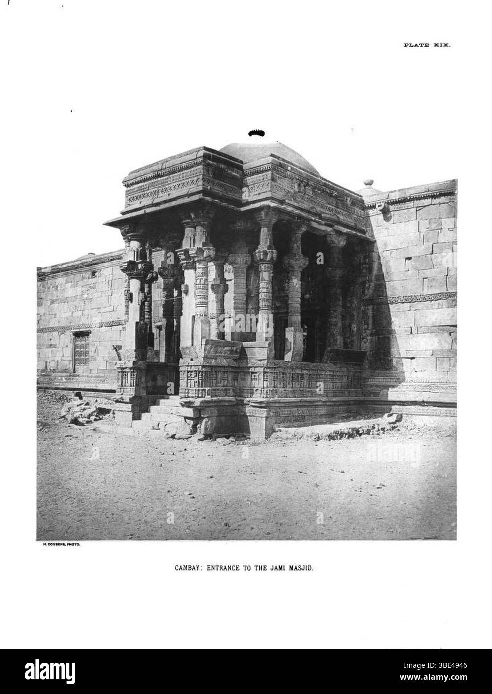 Jami Masjid Khambhat 3. Foto Stock