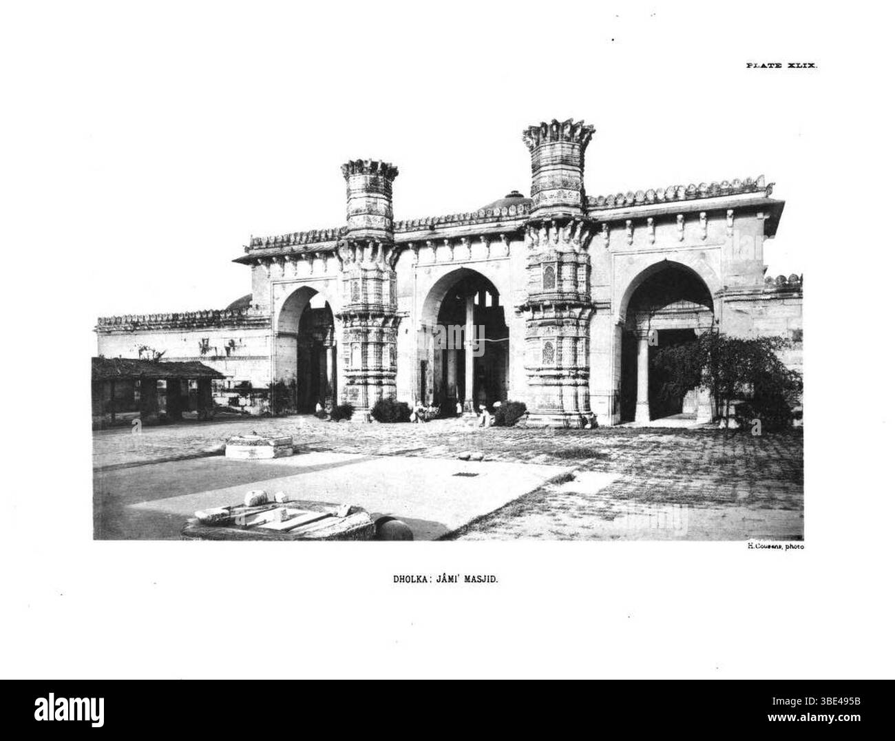 Jami Masjid, Dholka 01. Foto Stock