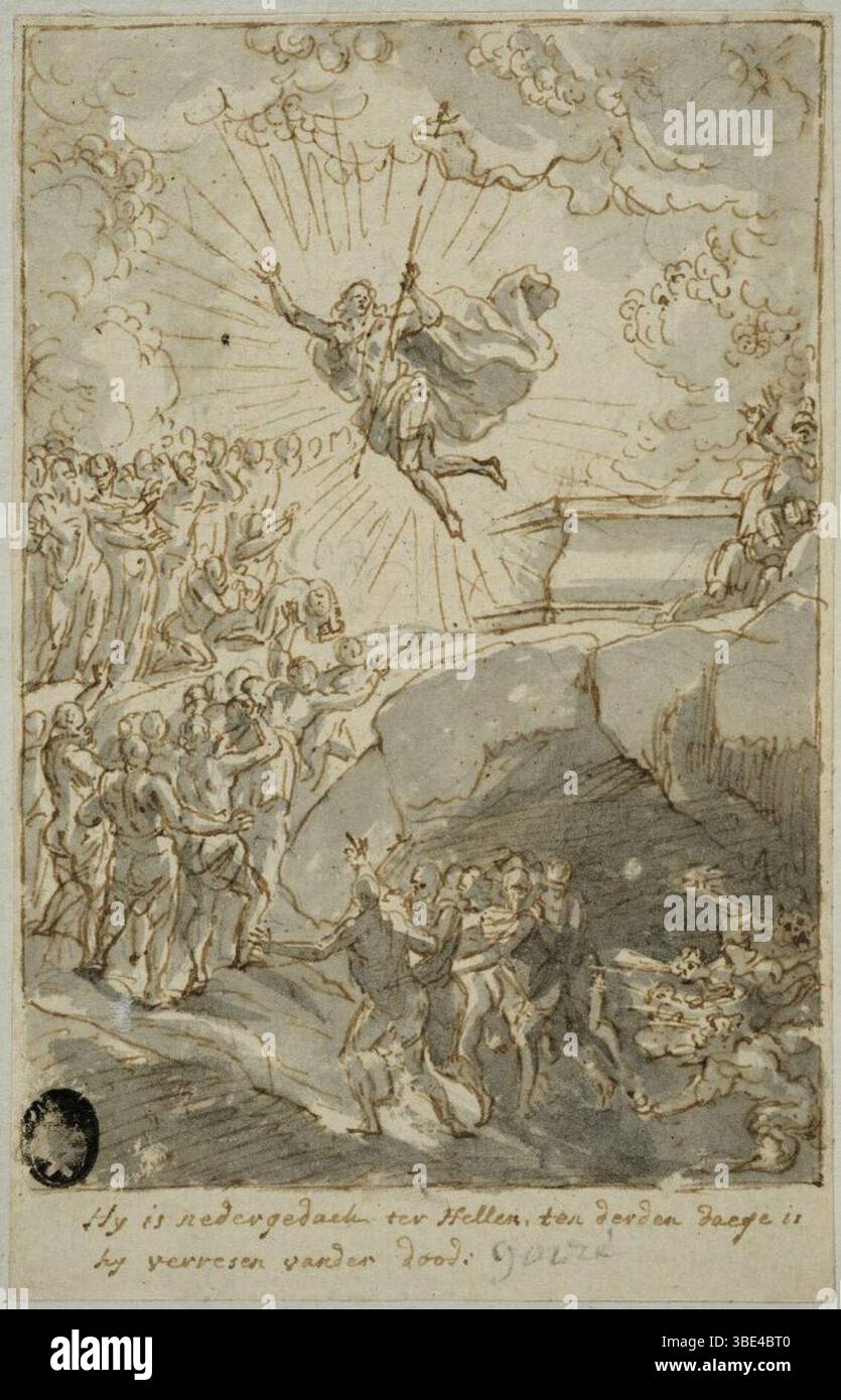 Jan Goeree - il Cristo risorto in gloria Foto Stock