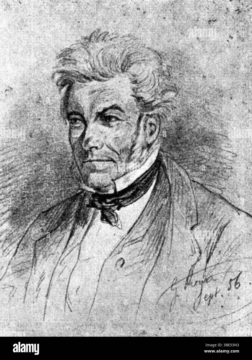 Jean Muret 1799 — 1877. Foto Stock