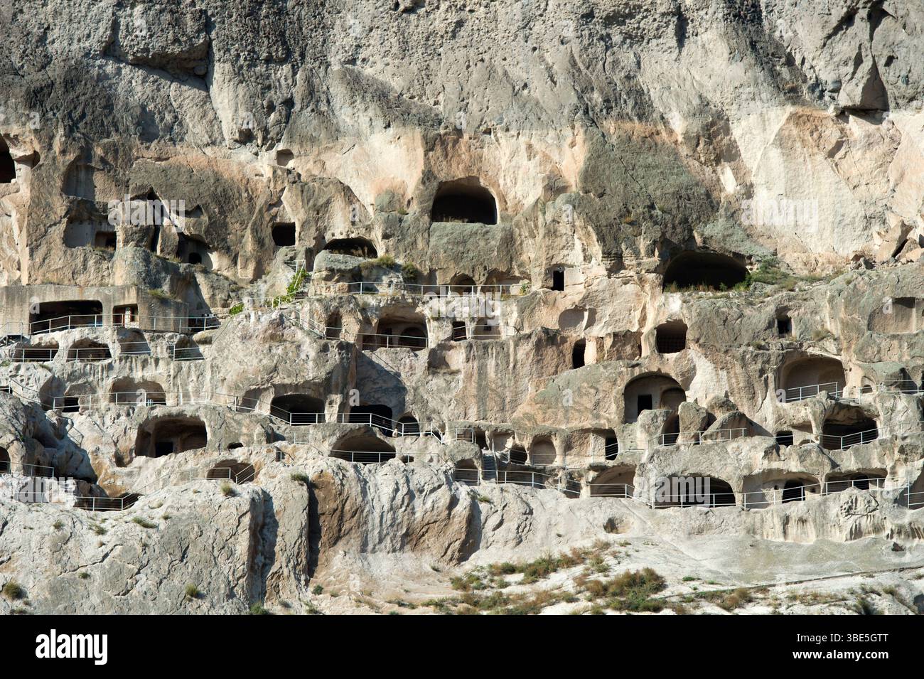 Monastero delle grotte di Vardzia, Vardzia, regione di Samtskhe-Javakheti, distretto di Aspindza, Georgia Foto Stock