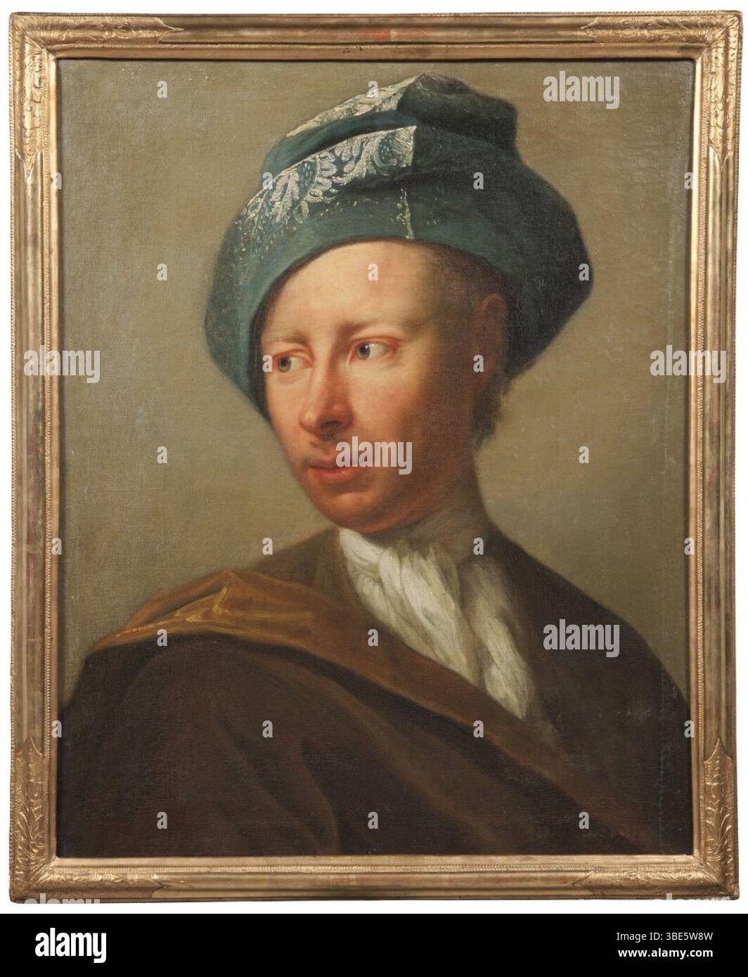 Johann Gottfried Tannauer - Gustaf Abraham Piper (1692-1761), maggiore generale, landshövding i Österbotten, g.m. 1. Eleonora Gustavi Foto Stock