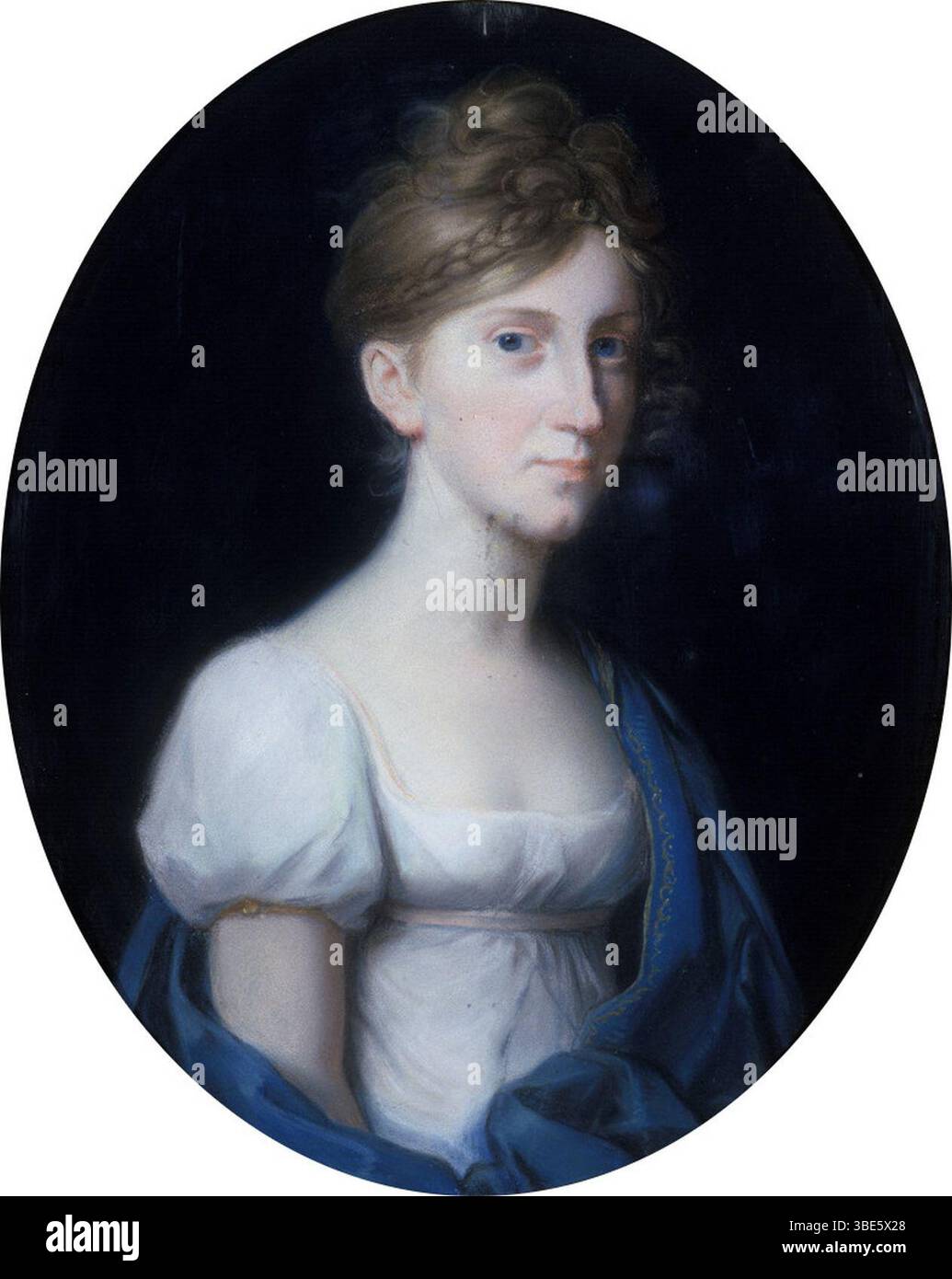 Johann Heinrich Schröder - Principessa Ida di Sassonia-Meiningen. Foto Stock