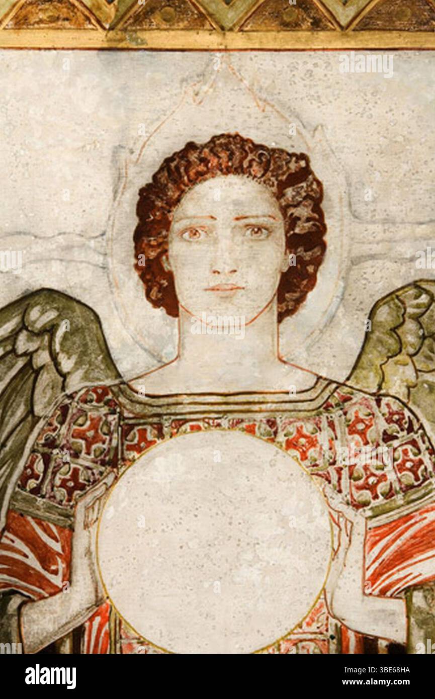 John Duncan (c.1919) Arcangelo Uriel. Foto Stock