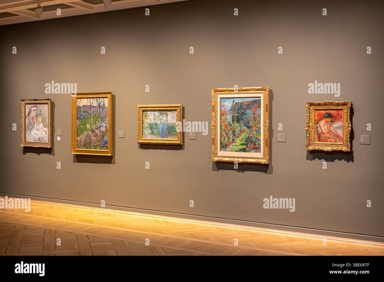 Il NY Carlsberg Glyptotek è un museo d'arte a Copenaghen, Danimarca, che rappresenta la collezione d'arte di Carl Jacobsen figlio del fondatore della Carlsber Foto Stock
