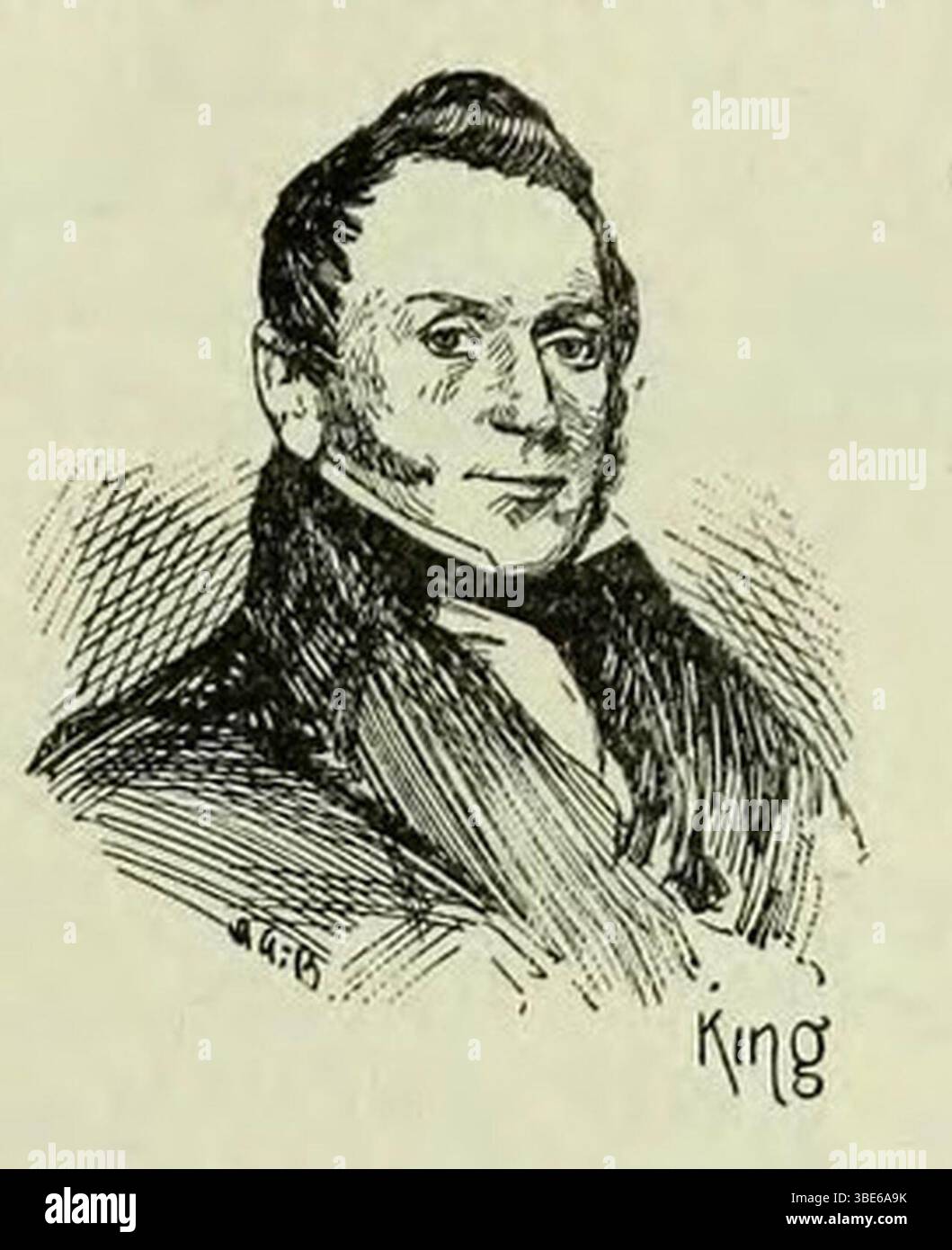 John Glen King - Salem (pagina 117 raccolto). Foto Stock