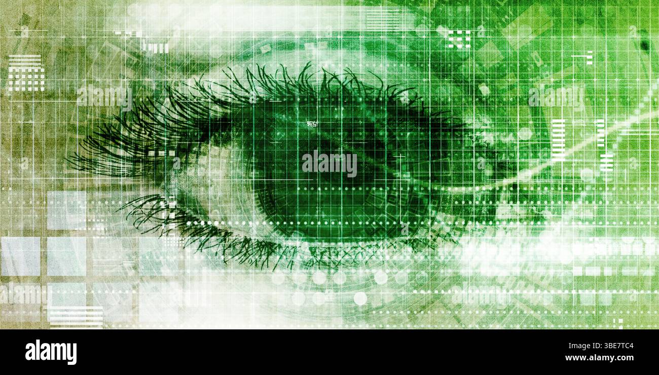 Il futuristico Healthcare in futuro con il Medico Foto Stock