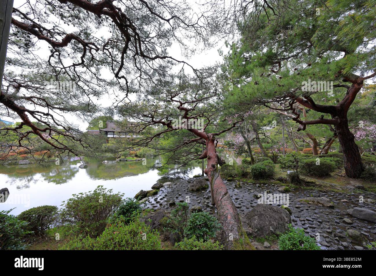 Santuario Heian, santuario shintoista e giardini paesaggistici a Okazaki Nishitennocho, Sakyo Ward, Kyoto, Giappone Foto Stock