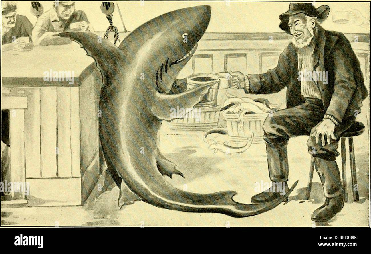 Storie di illustrazione-pesce presunte ed esperte, con un po' di storia naturale e innaturale - Holder-Charles Frederick - Jordan, David Starr - 1909 Foto Stock