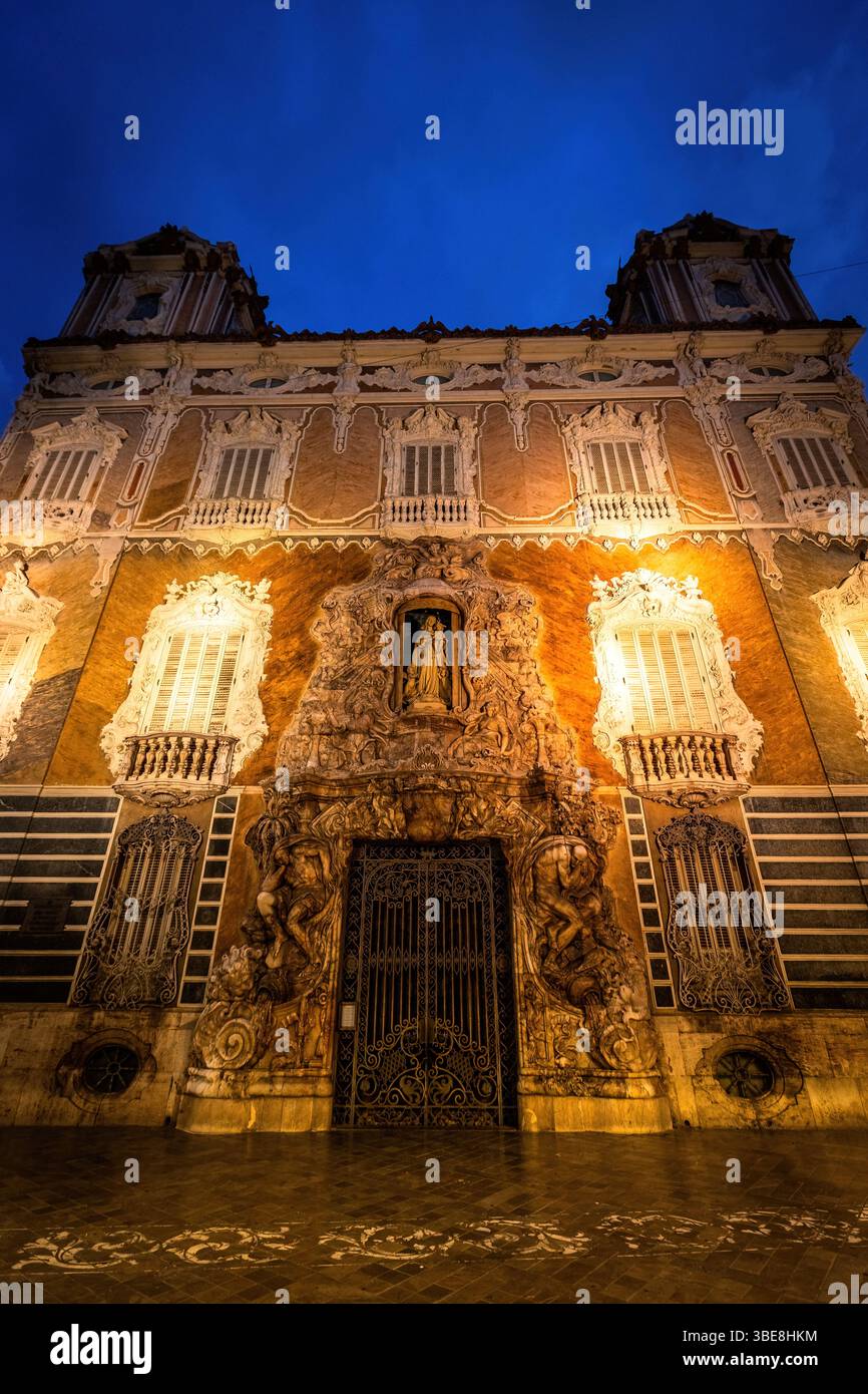 Il Museo Nazionale delle Ceramiche e delle Arti Decorative 'González Martí', è un museo di Valencia, Spagna Foto Stock