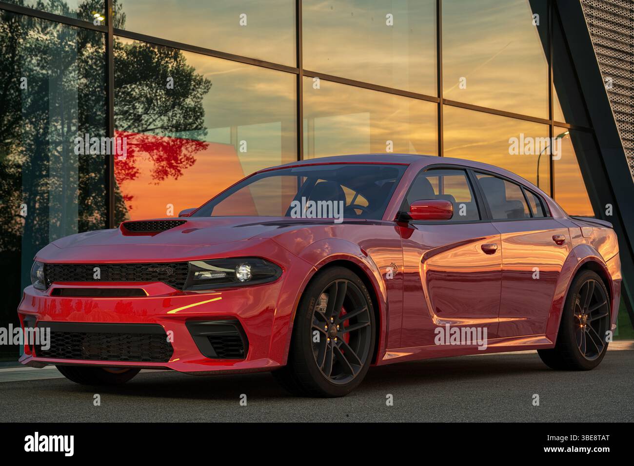 Dodge Charger - Muscle car americane Foto Stock