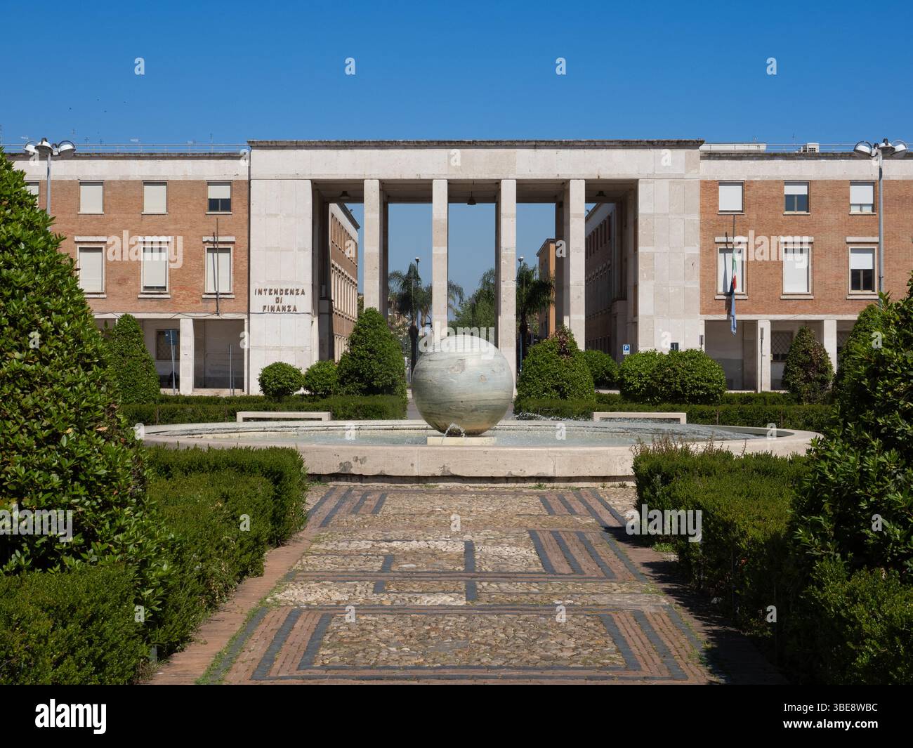 Piazza del Popolo a Latina Foto Stock