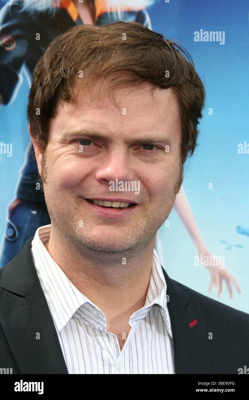 RAINN Wilson alla prima di "Monsters vs Aliens" tenutasi presso il Gibson Amphitheatre di Los Angeles - 22 marzo 2009 Foto Stock