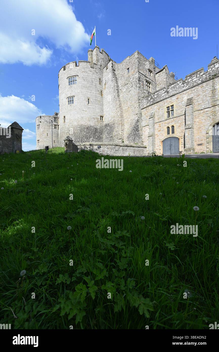 Chirk Castle and Garden, Galles Regno Unito maggio Foto Stock
