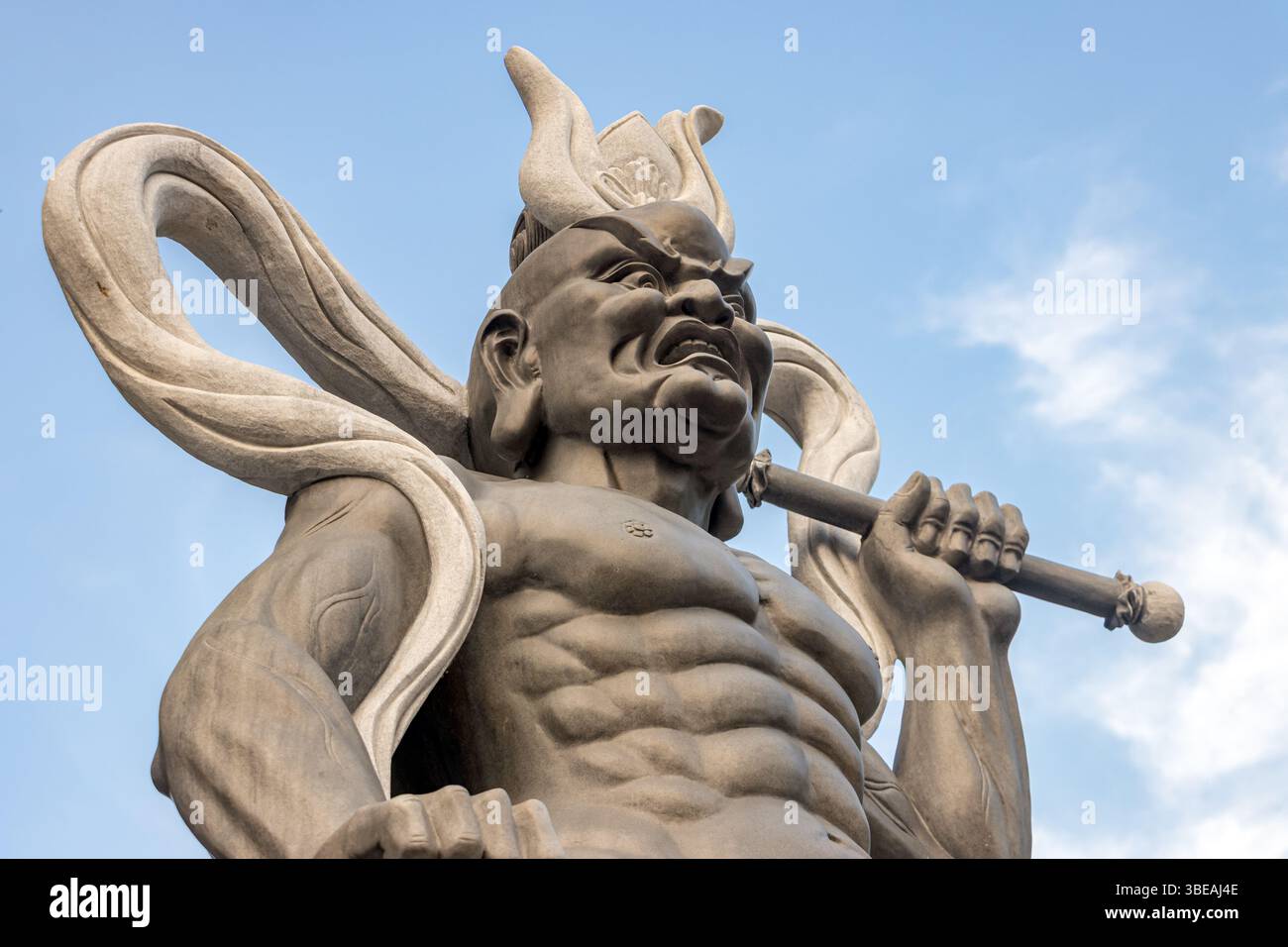 Il Dio della guerra Vajrapani Foto Stock