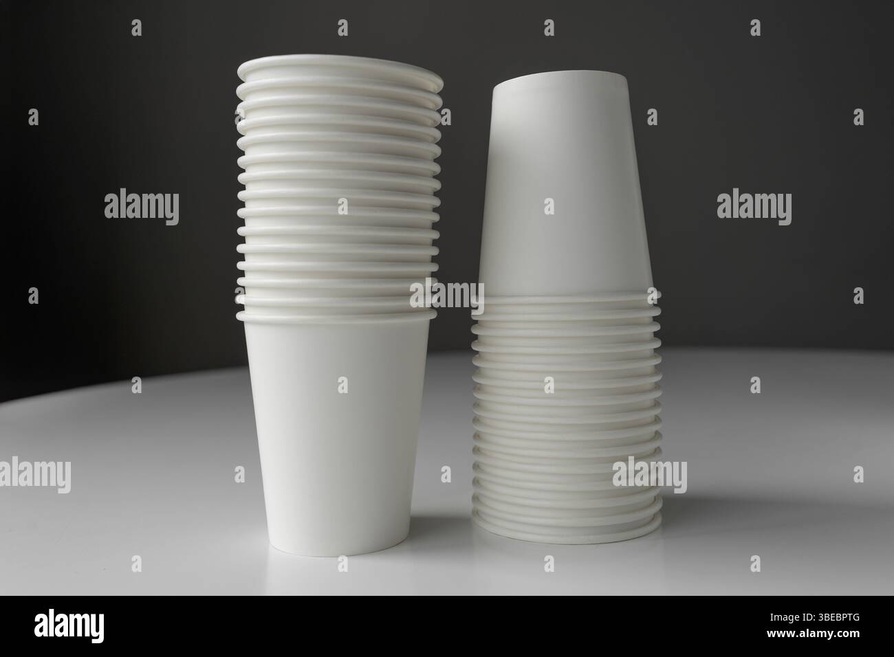 Immagine minimalista del white paper Foto Stock