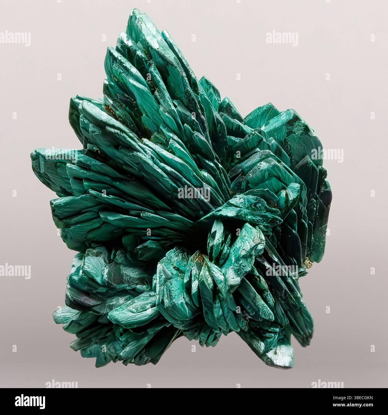 Malachite, miniera di rame di Bagdad, Bagdad, Yavapai County, Arizona, STATI UNITI Foto Stock