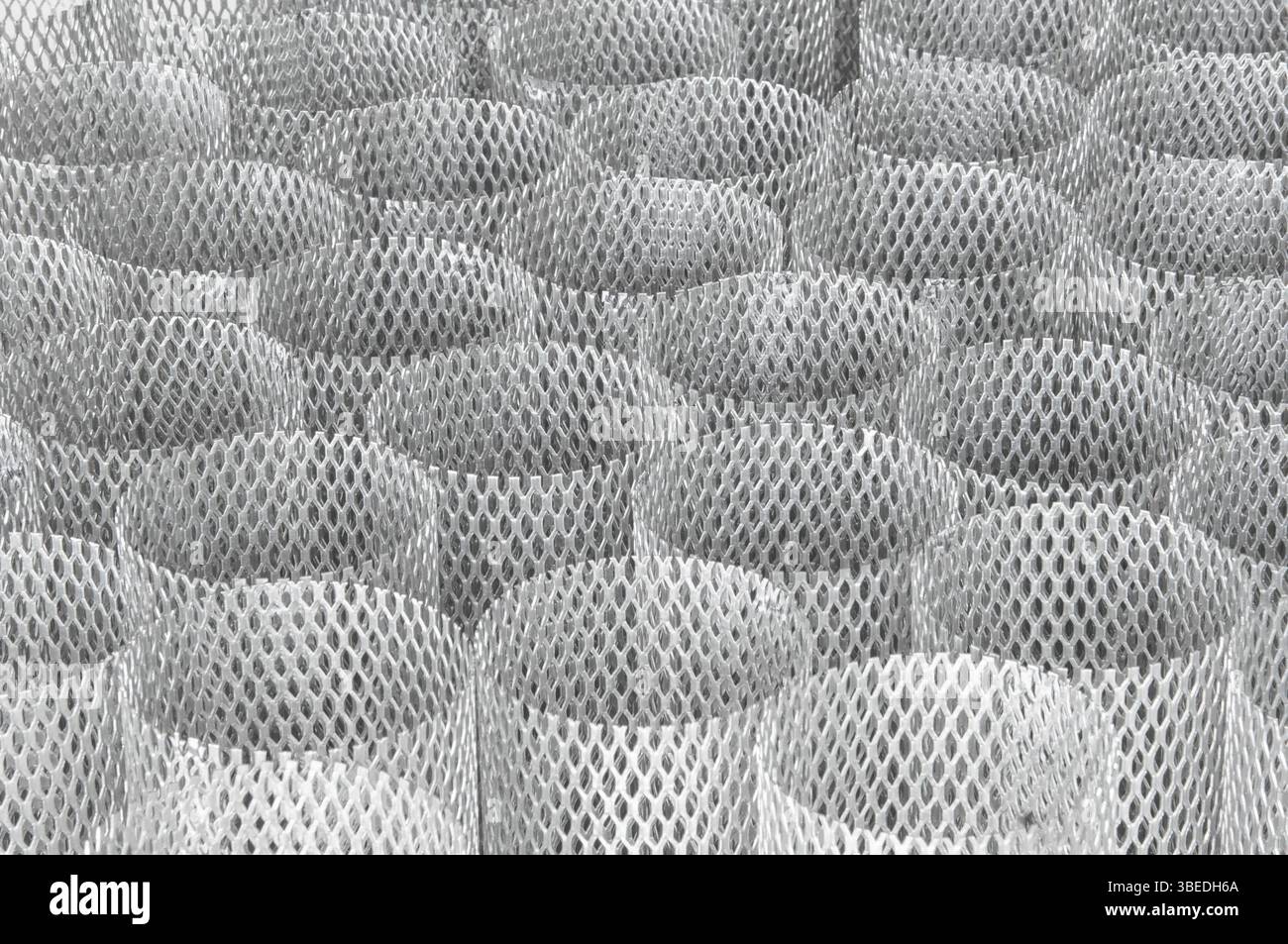 Maglia metallica per filtro in rotolo Foto Stock