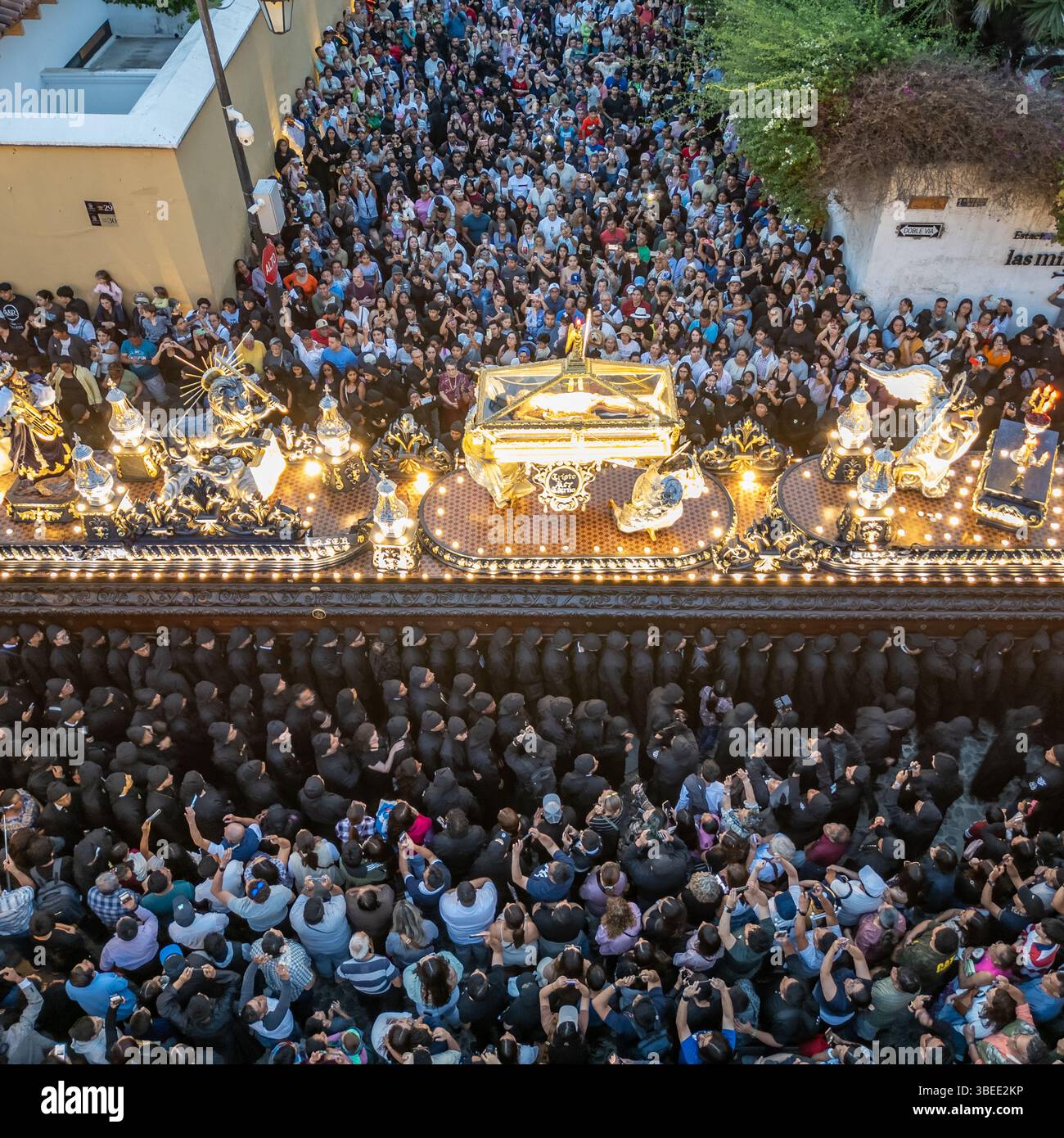 Semana Santa en la Antigua Guatemala celebrazioni della settimana Santa ad Antigua Guatemala Foto Stock
