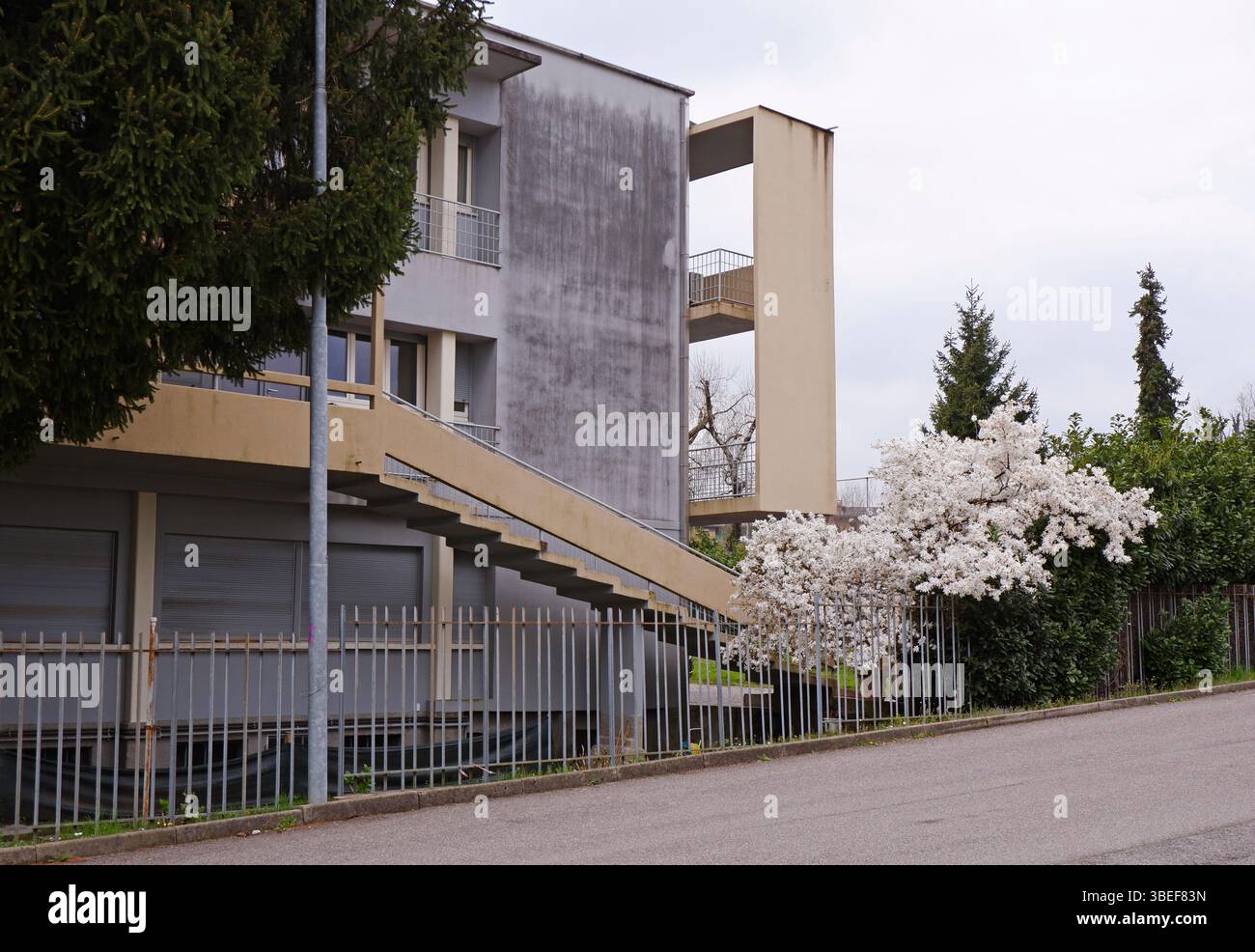 Villa del Floricoltore (1937) dell'architetto Giuseppe Terragni, Rebbio, Como Foto Stock