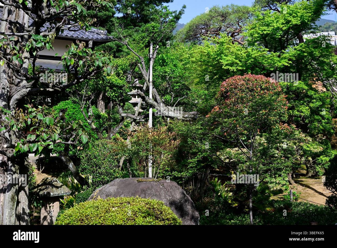 Kiun-Kaku si trova nella località termale di Atami, Giappone. Foto Stock