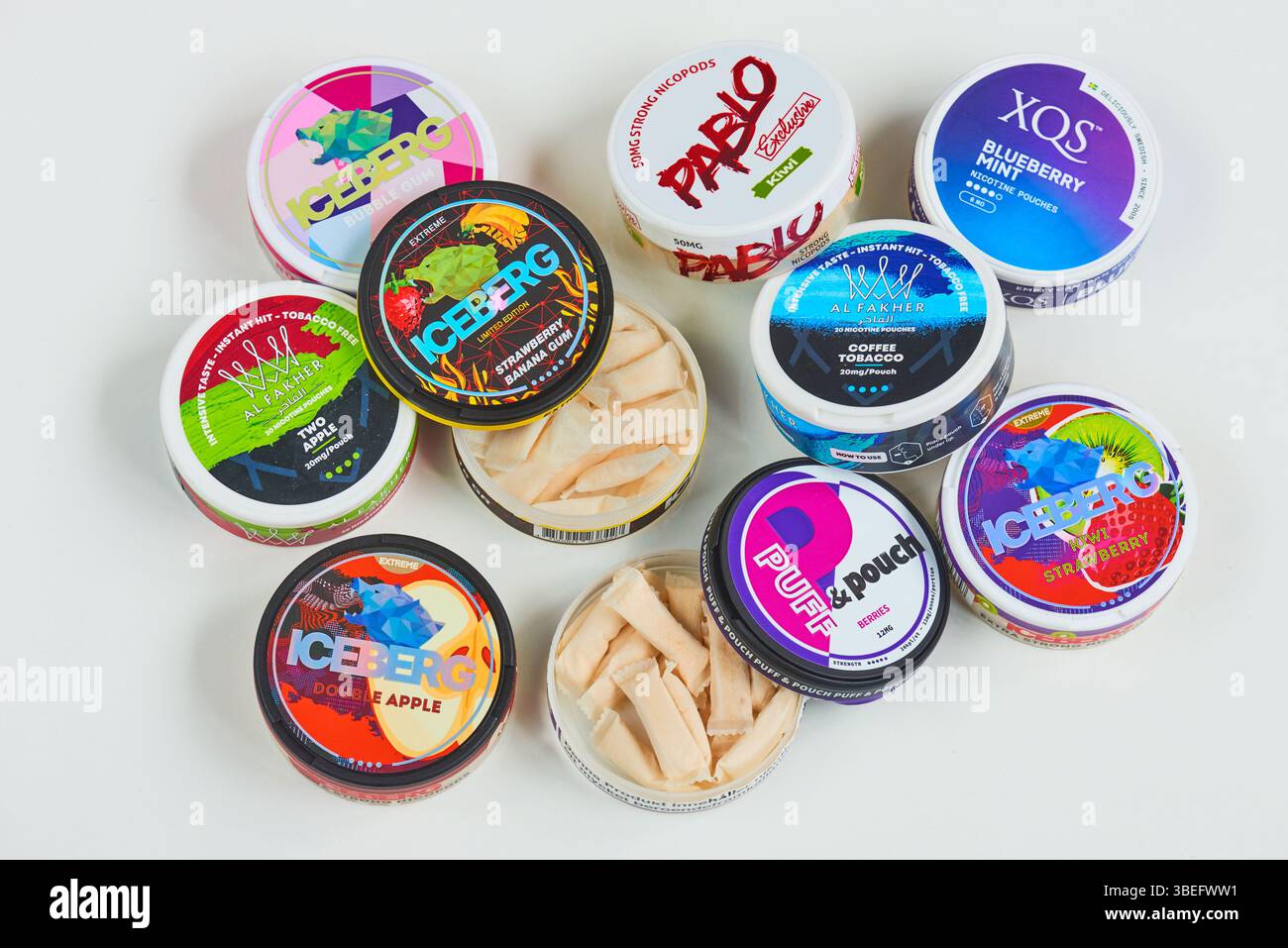 Sacchetto di tabacco Foto Stock