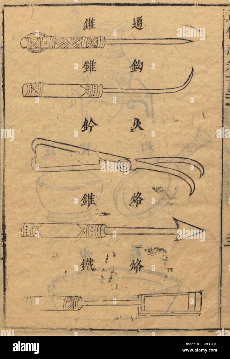 Ritratto di Mao Yuanyi (1594-1640), cartografo e ufficiale dell'era Qing, raffigurato in un abbigliamento accademico formale che tiene il suo lavoro cartografico in un ambiente di studio dipinto. Foto Stock