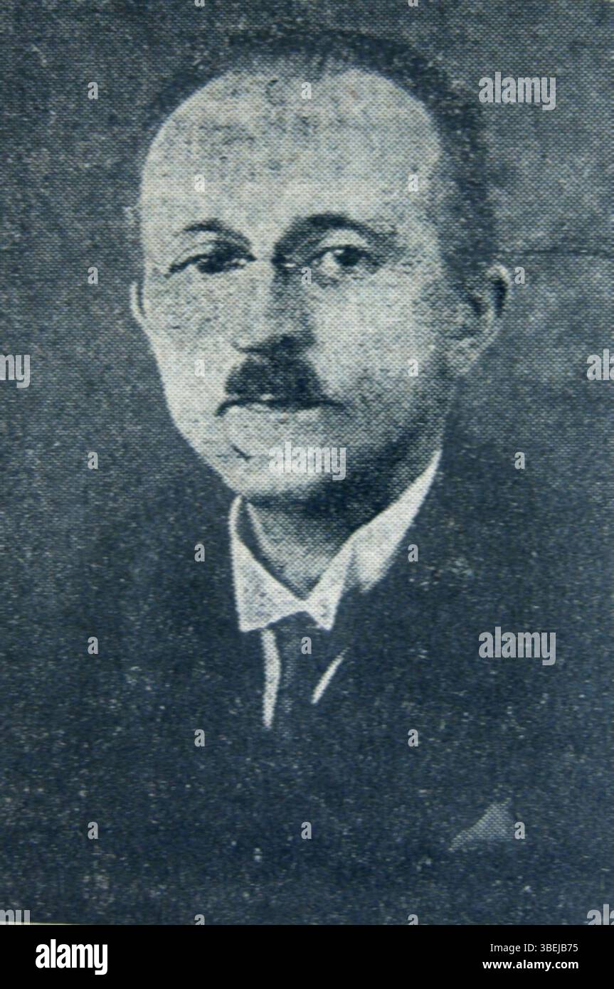 Fotografia di Czeslaw Ganowicz pubblicata su Kurier Poznanski il 6 gennaio 1939, numero 9, volume 34. Foto Stock