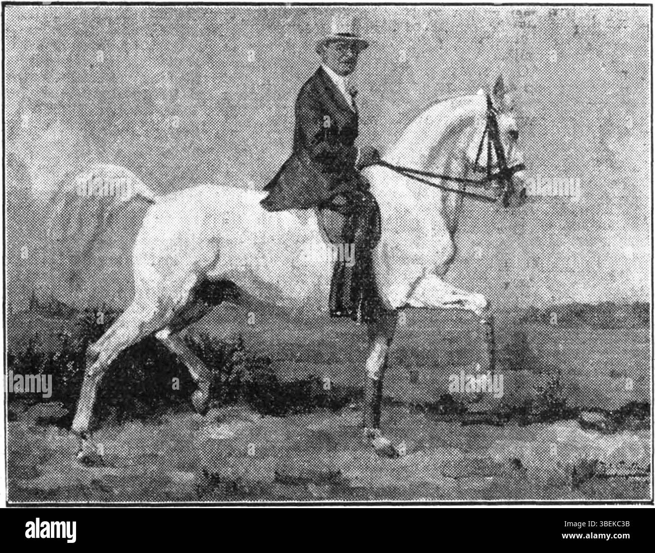 Questo dipinto di Rob Graafland (1875-1940) è stato presentato nel *Provinciale Noordbrabantsche en's-Hertogenbossche Courant* il 6 luglio 1935. Graafland, un artista olandese, è noto per le sue opere realiste e i suoi contributi alle arti visive all'inizio del XX secolo. Foto Stock