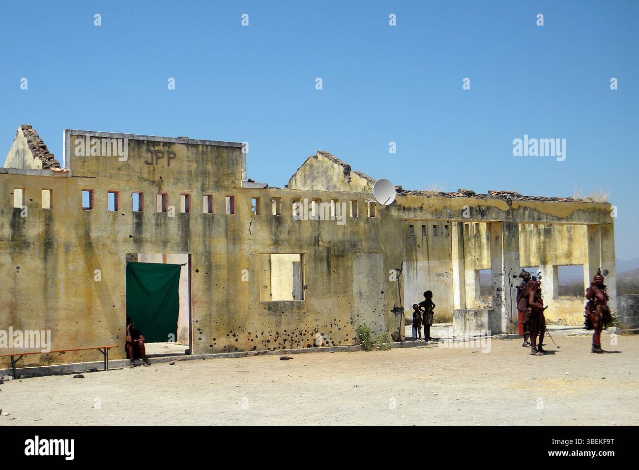Vita quotidiana. Espinhera. Angola. Foto Stock