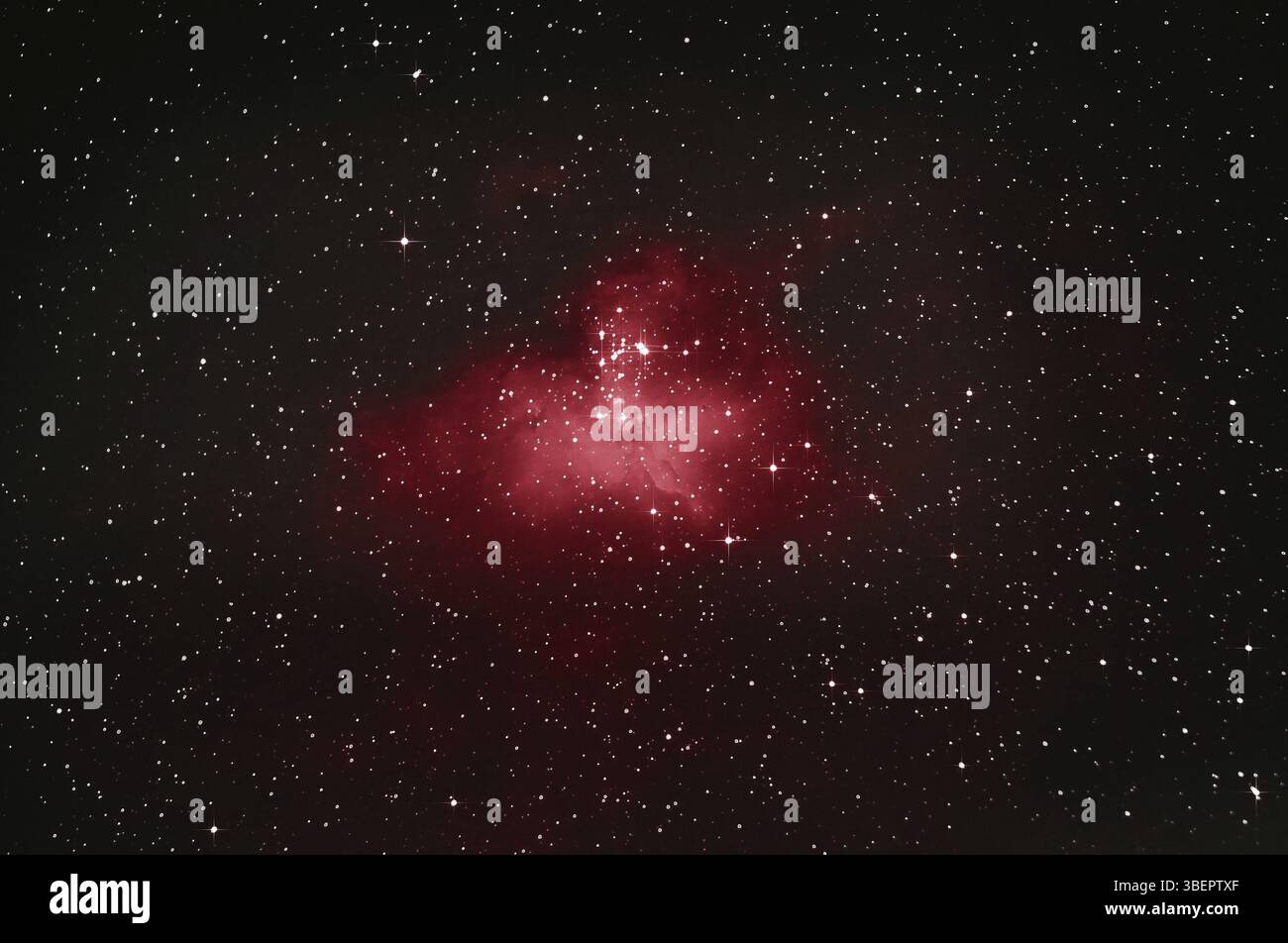 Nebulosa Aquila Foto Stock