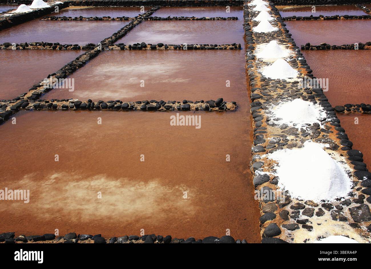 Salinas del Carmen Foto Stock