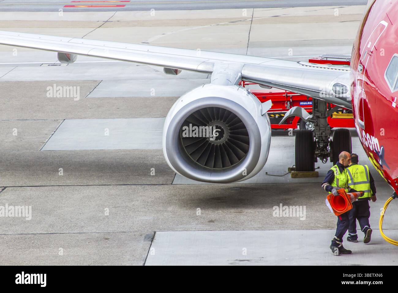 Aeroporto di Amburgo Foto Stock