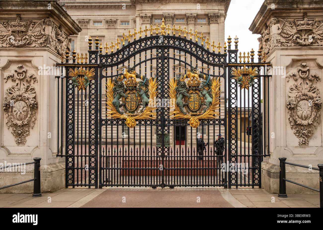 Palazzo di Buckingham Gate Foto Stock