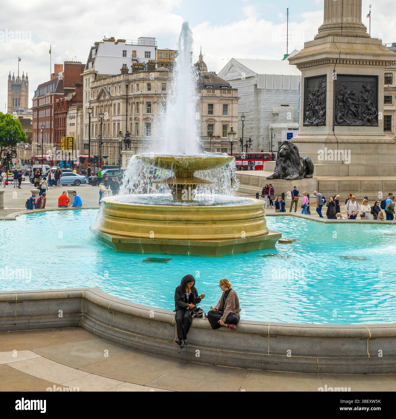 Trafalgar Square Londra Foto Stock