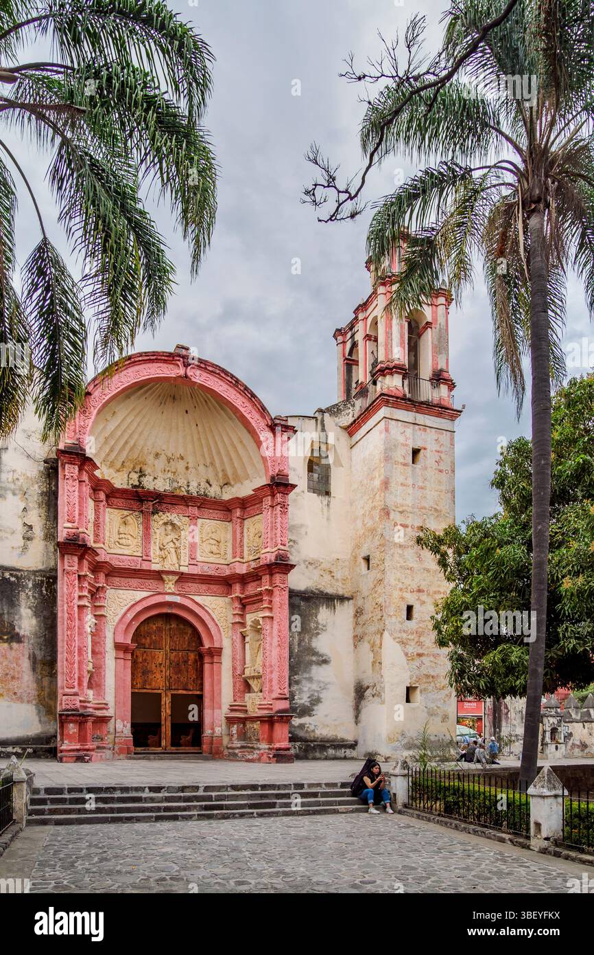 Cappella del terzo ordine di San Francisco, Cuernavaca, Stato di Morelos, Messico Foto Stock