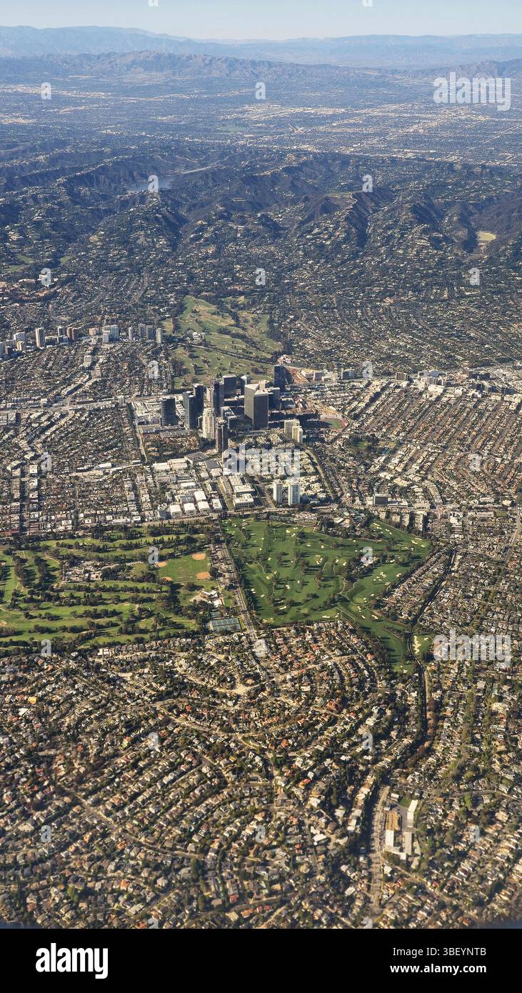 Vedute aeree, Stati Uniti d'America Foto Stock