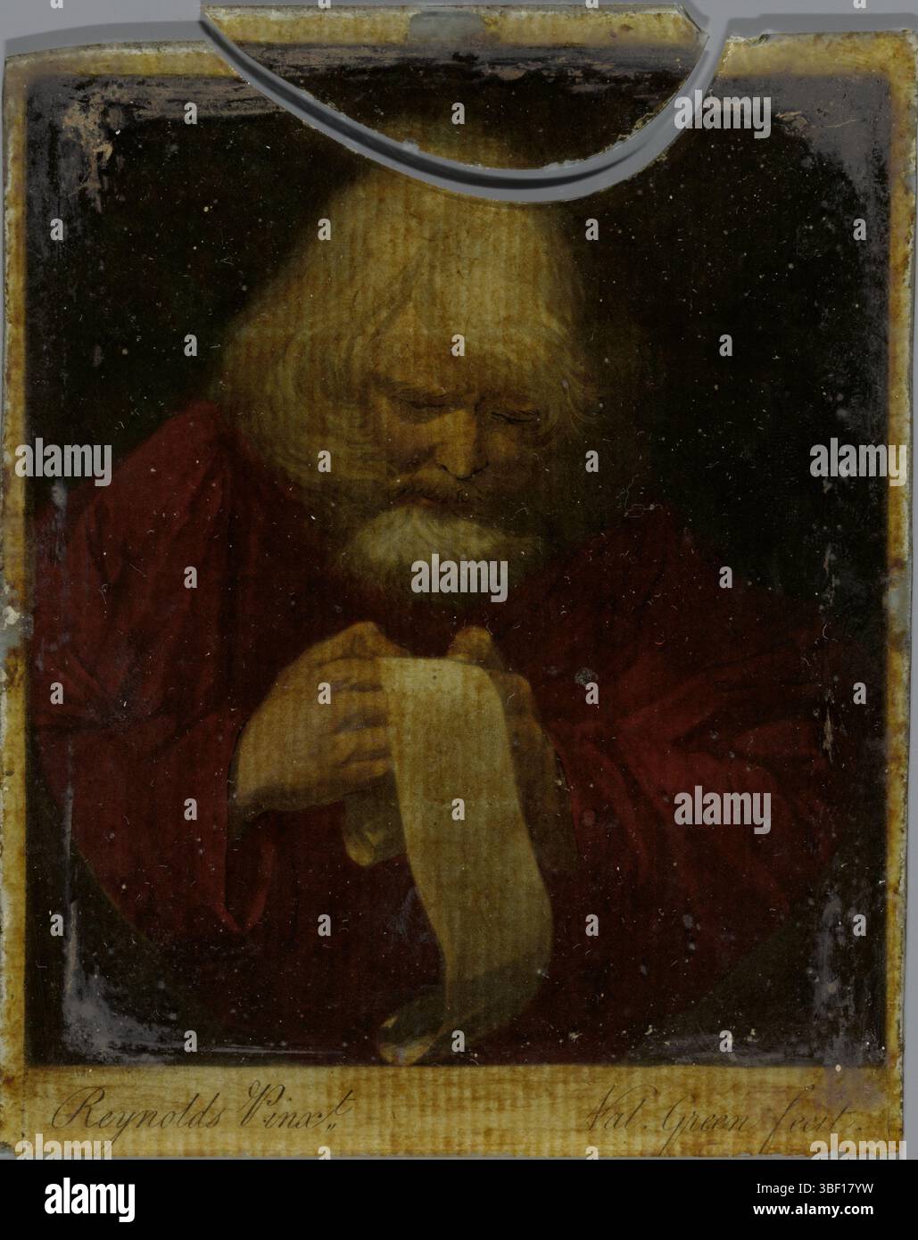 Rafael, la Vallée, Simon de, Johannes de Baptist nella natura selvaggia, stampa, foglio di album, stampe, altezza mm, larghezza mm, 1680 - 1730, macchina di stampa, carta, incisione, incisione, incisione (processo di stampa), 1483-04-07 - 1520-04-07' Foto Stock