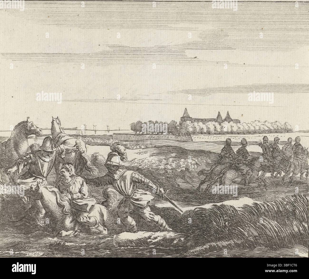 Paesi Bassi settentrionali, storia di Floris de V (copie), omicidio su Floris V, 1296, Paesi Bassi settentrionali, Gerard van Velzen assassinato Conte Floris V, giugno 27, stampa, Frederik Muller Historieplaatken, altezza 122 mm, larghezza 135 mm, stampatore, 1664 - 1699, terzo trimestre xvii secolo, quarto quarto xvii secolo, carta, incisione, incisione (processo di stampa) Foto Stock Paesi Bassi settentrionali, storia di Floris de V (copie), omicidio su Floris V, 1296, Paesi Bassi settentrionali, Gerard van Velzen assassinato Conte Floris V, giugno 27, stampa, Frederik Muller Historieplaatken, altezza 122 mm, larghezza 135 mm, stampatore, 1664 - 1699, terzo trimestre xvii secolo, quarto quarto xvii secolo, carta, incisione, incisione (processo di stampa) Foto Stock