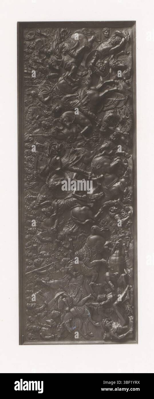 Blaise, Gabriel, Rovere, raffigurata una battaglia durante l'assedio di Vienna del 1683, stampa fotomeccanica, pagina, foto, libri illustrati fotografici, altezza 63 mm, larghezza 171 mm, francese, 1827 - 1897-09-04, produttore, 1868 - 1873, carta, tipo Woodbury Foto Stock