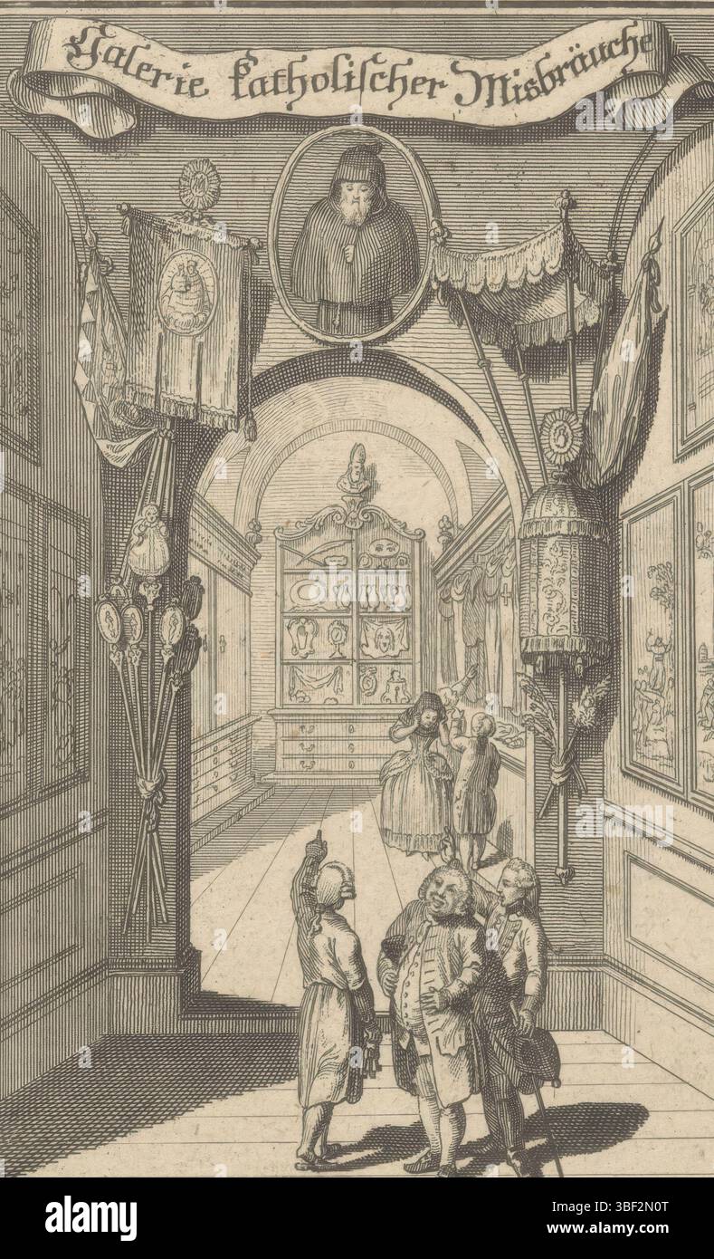 Staten van Holland en West-Friesland, Schenk, Petrus, Kuchin een sineesche stadt in het lanternschap Pechino, aen de River Guei, la volta comune dei rifugiati di Sina e Corea, Kuchin urbs regione Pechino, faccia sulla città cinese di Tianjin, verso - timbrato, faccia sul porto di Tianjin, con alcune navi a vela (europee), e costruzione sullo sfondo, stampa, topografia, stampe, topografia, stampe. altezza 216 mm, larghezza 267 mm, macchina di stampa, 1702 - 17022, carta, incisione, incisione (processo di stampa), incisione, incisione, pubblicazione (evento), pubblicazione, editore, emittente, emittente di privilegi Foto Stock